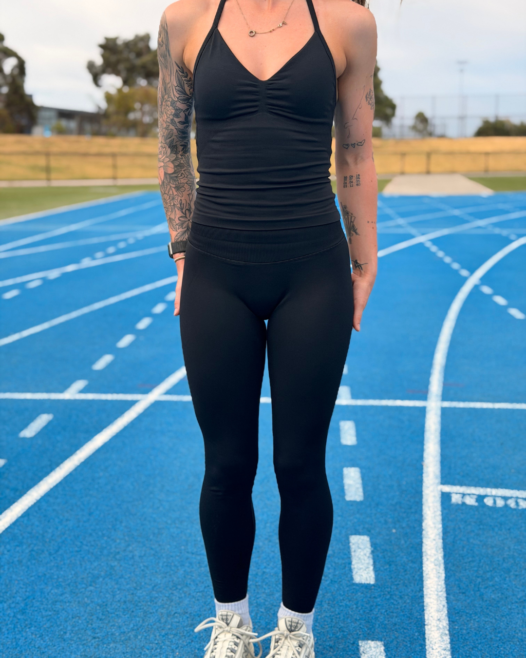 MIDNIGHT BLACK SCULPT LEGGINGS
